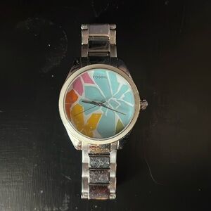 Fossil | Accessories | Fossil Brand Watch Teal Center Atm  display picture 3